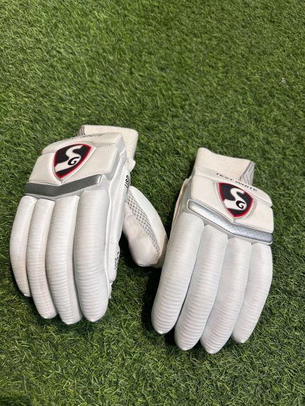 SG Test White Batting Gloves Adult Size