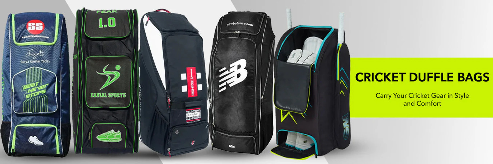 kit bags Banner
